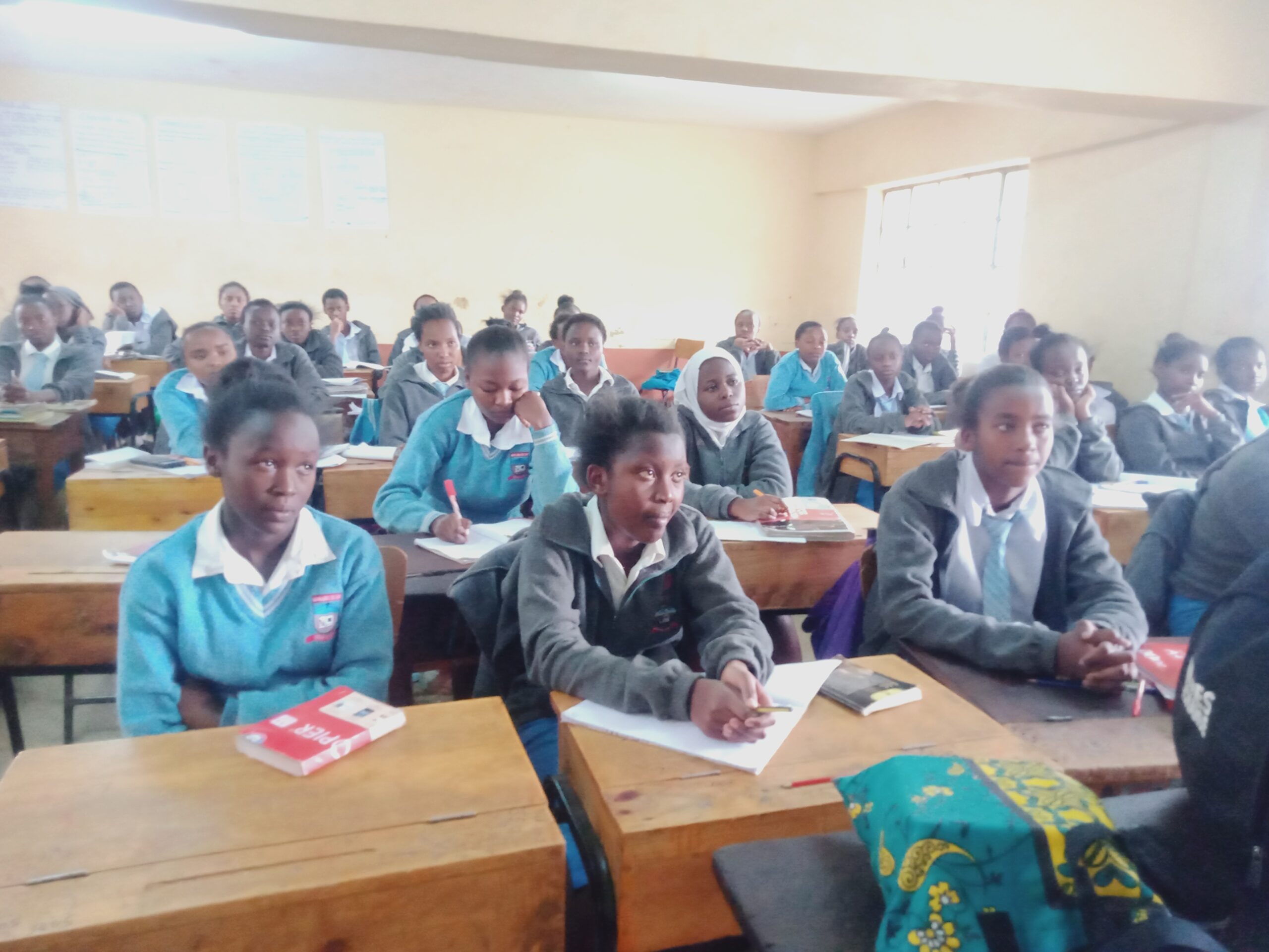 a Stem Handisi Africa session in progress for young aspiring lady engineers